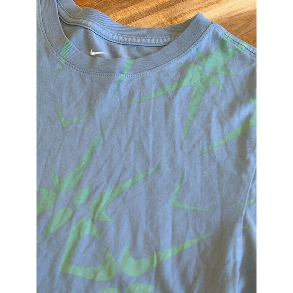 Nike Alien Festival Graphic T-Shirt Mens Small Blue The Swoosh Is Out There Tee - Picture 5 of 8